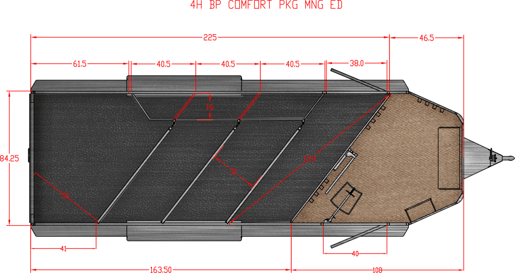 4 Horse Comfort Package